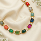 Navaratna Inspired Choker Set