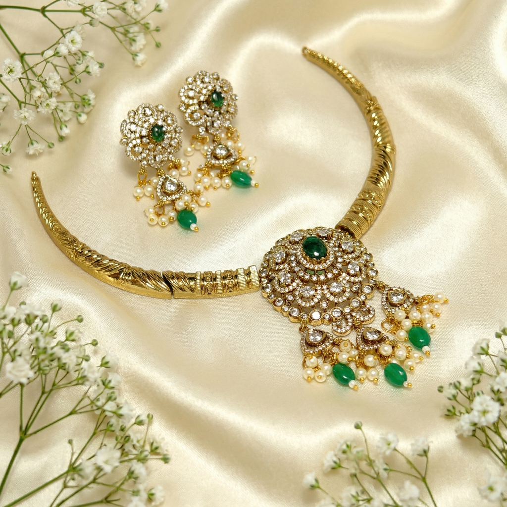 Devika Polki Necklace Set