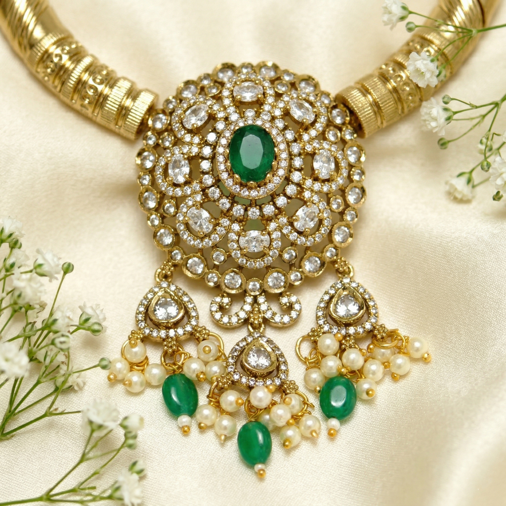 Devika Polki Necklace Set