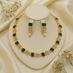 Pallavi Crystal Necklace Set