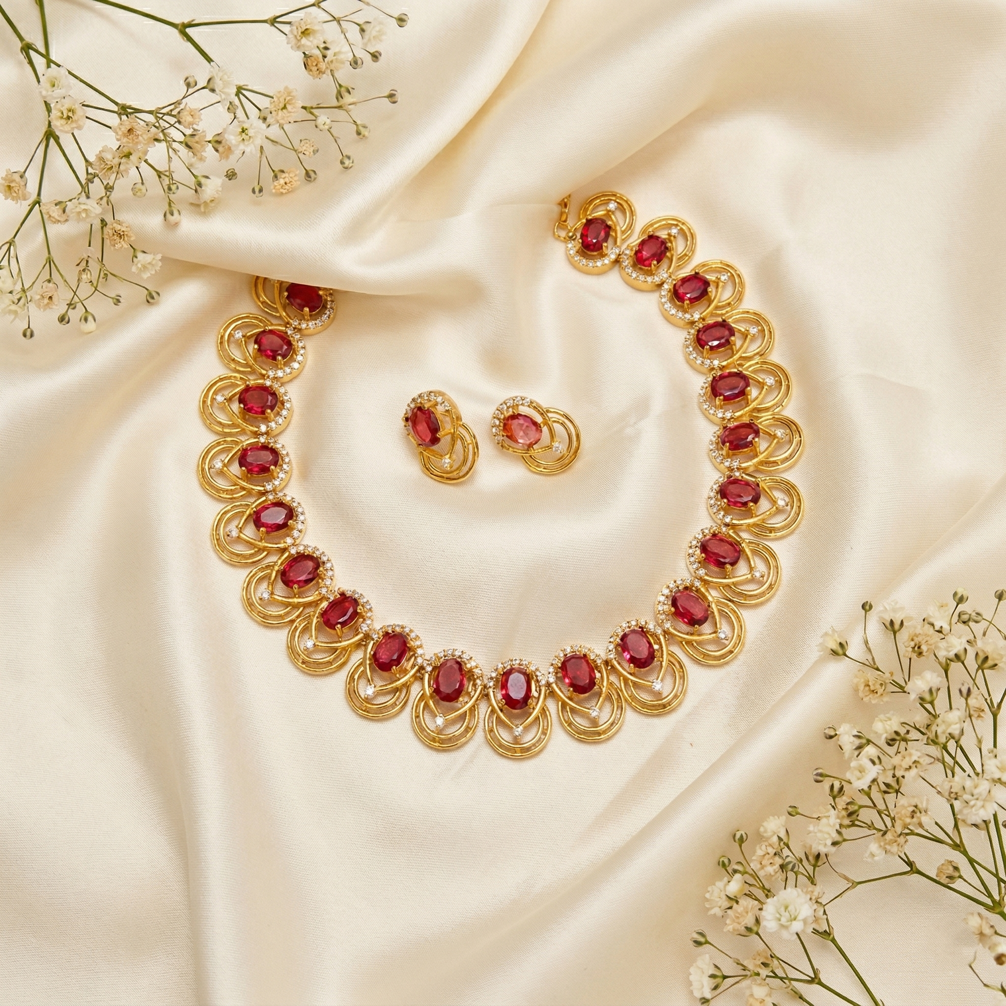 Kanak Ring Necklace Set