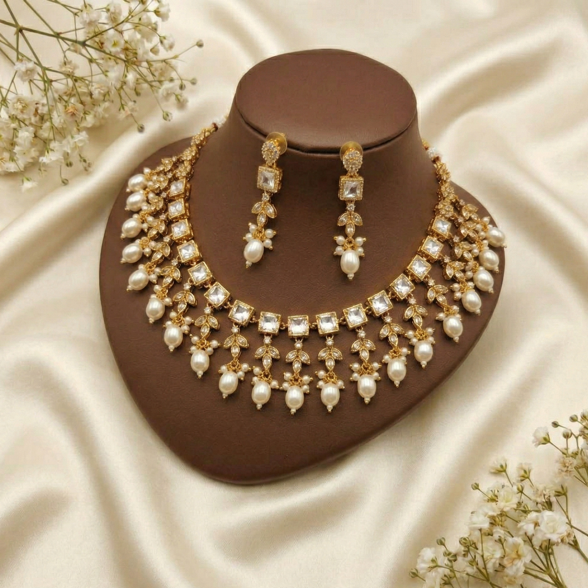 Jhumkuri Choker Set