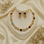 Pallavi Crystal Necklace Set