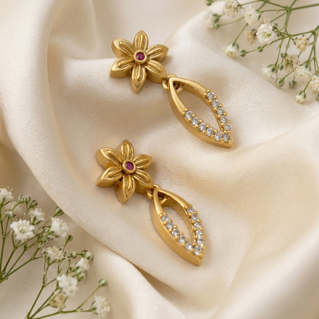 Flower Petal Choker Set
