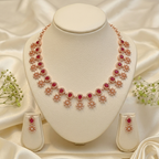 Chandrika Ruby Choker Set