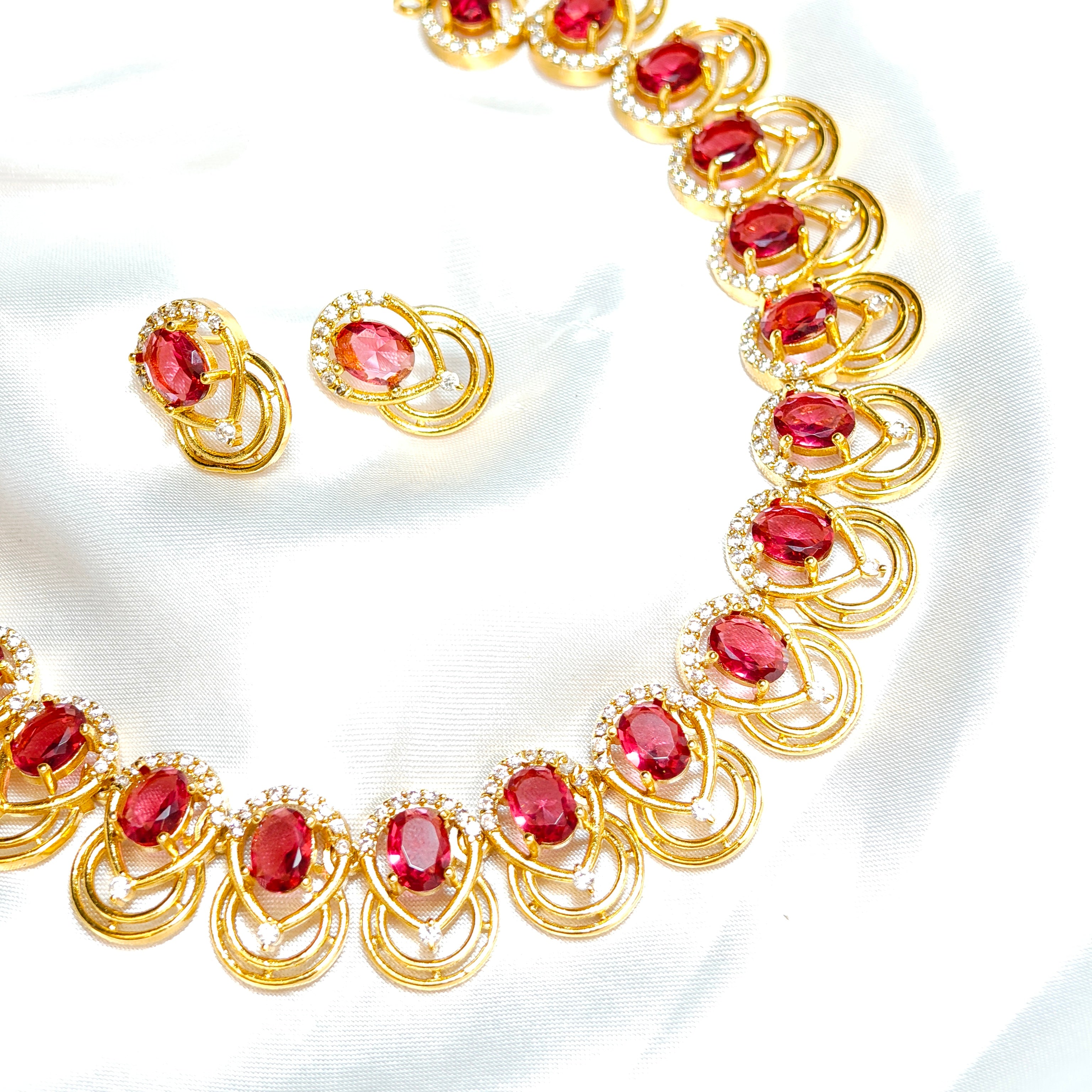 Kanak Ring Necklace Set